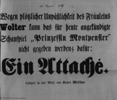 Theaterzettel (Oper und Burgtheater in Wien) 18690413 Seite: 2