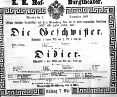 Theaterzettel (Oper und Burgtheater in Wien) 18691206 Seite: 2