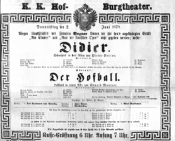Theaterzettel (Oper und Burgtheater in Wien) 18700602 Seite: 2