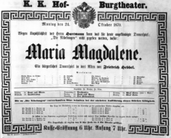 Theaterzettel (Oper und Burgtheater in Wien) 18701024 Seite: 2