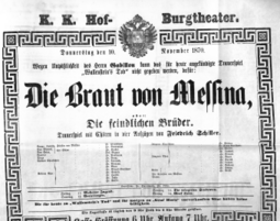 Theaterzettel (Oper und Burgtheater in Wien) 18701110 Seite: 2