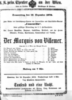 Theaterzettel (Oper und Burgtheater in Wien) 18701215 Seite: 2
