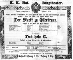 Theaterzettel (Oper und Burgtheater in Wien) 18710105 Seite: 2