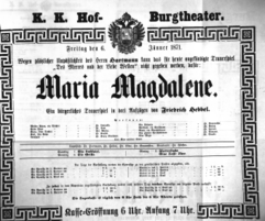Theaterzettel (Oper und Burgtheater in Wien) 18710106 Seite: 2