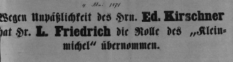 Theaterzettel (Oper und Burgtheater in Wien) 18710504 Seite: 2