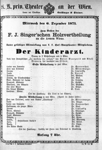 Theaterzettel (Oper und Burgtheater in Wien) 18711206 Seite: 2