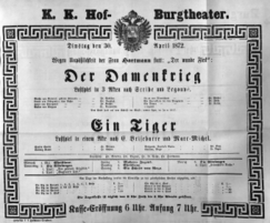 Theaterzettel (Oper und Burgtheater in Wien) 18720430 Seite: 2