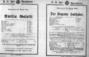 Theaterzettel (Oper und Burgtheater in Wien) 18720817 Seite: 2