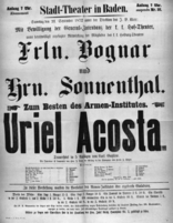 Theaterzettel (Oper und Burgtheater in Wien) 18720921 Seite: 1