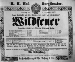 Theaterzettel (Oper und Burgtheater in Wien) 18721217 Seite: 2