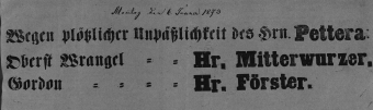 Theaterzettel (Oper und Burgtheater in Wien) 18730106 Seite: 2