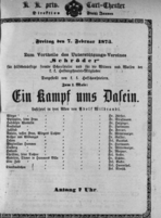 Theaterzettel (Oper und Burgtheater in Wien) 18730207 Seite: 2