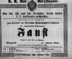 Theaterzettel (Oper und Burgtheater in Wien) 18731222 Seite: 2