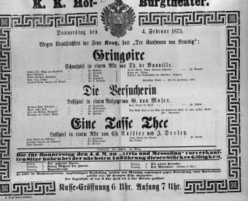 Theaterzettel (Oper und Burgtheater in Wien) 18750204 Seite: 2