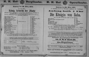 Theaterzettel (Oper und Burgtheater in Wien) 18750320 Seite: 2