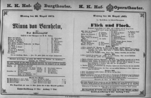 Theaterzettel (Oper und Burgtheater in Wien) 18750816 Seite: 2