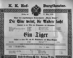 Theaterzettel (Oper und Burgtheater in Wien) 18760317 Seite: 2