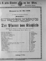 Theaterzettel (Oper und Burgtheater in Wien) 18760510 Seite: 2