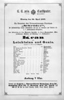 Theaterzettel (Oper und Burgtheater in Wien) 18770423 Seite: 2