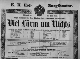 Theaterzettel (Oper und Burgtheater in Wien) 18770516 Seite: 2