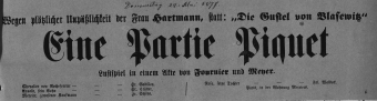Theaterzettel (Oper und Burgtheater in Wien) 18770524 Seite: 2