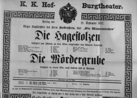 Theaterzettel (Oper und Burgtheater in Wien) 18770921 Seite: 2
