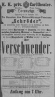 Theaterzettel (Oper und Burgtheater in Wien) 18771129 Seite: 2