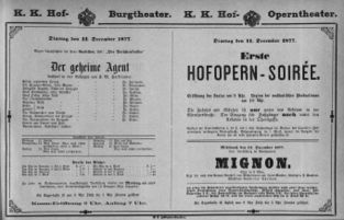 Theaterzettel (Oper und Burgtheater in Wien) 18771211 Seite: 5