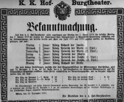 Theaterzettel (Oper und Burgtheater in Wien) 18771213 Seite: 2