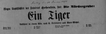 Theaterzettel (Oper und Burgtheater in Wien) 18780118 Seite: 2