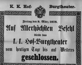 Theaterzettel (Oper und Burgtheater in Wien) 18780308 Seite: 2