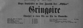 Theaterzettel (Oper und Burgtheater in Wien) 18780414 Seite: 2