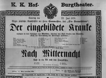 Theaterzettel (Oper und Burgtheater in Wien) 18780622 Seite: 2