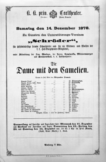 Theaterzettel (Oper und Burgtheater in Wien) 18781214 Seite: 2