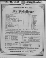 Theaterzettel (Oper und Burgtheater in Wien) 18800314 Seite: 2