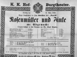 Theaterzettel (Oper und Burgtheater in Wien) 18800316 Seite: 2