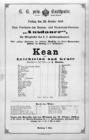 Theaterzettel (Oper und Burgtheater in Wien) 18801029 Seite: 2