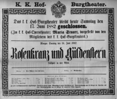 Theaterzettel (Oper und Burgtheater in Wien) 18820617 Seite: 2