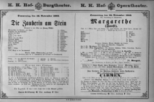 Theaterzettel (Oper und Burgtheater in Wien) 18821116 Seite: 2