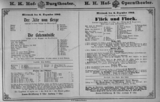 Theaterzettel (Oper und Burgtheater in Wien) 18821206 Seite: 2