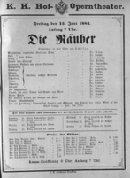 Theaterzettel (Oper und Burgtheater in Wien) 18830615 Seite: 2