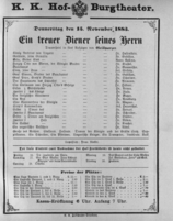 Theaterzettel (Oper und Burgtheater in Wien) 18831115 Seite: 2