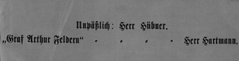 Theaterzettel (Oper und Burgtheater in Wien) 18831214 Seite: 1