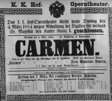 Theaterzettel (Oper und Burgtheater in Wien) 18840304 Seite: 2