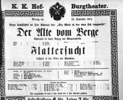 Theaterzettel (Oper und Burgtheater in Wien) 18840929 Seite: 2