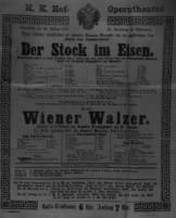 Theaterzettel (Oper und Burgtheater in Wien) 18850226 Seite: 2