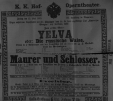 Theaterzettel (Oper und Burgtheater in Wien) 18850515 Seite: 2