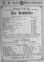 Theaterzettel (Oper und Burgtheater in Wien) 18850616 Seite: 2