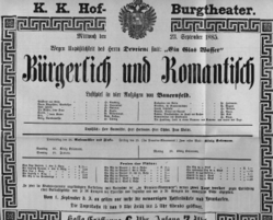 Theaterzettel (Oper und Burgtheater in Wien) 18850923 Seite: 2