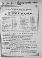 Theaterzettel (Oper und Burgtheater in Wien) 18860418 Seite: 2